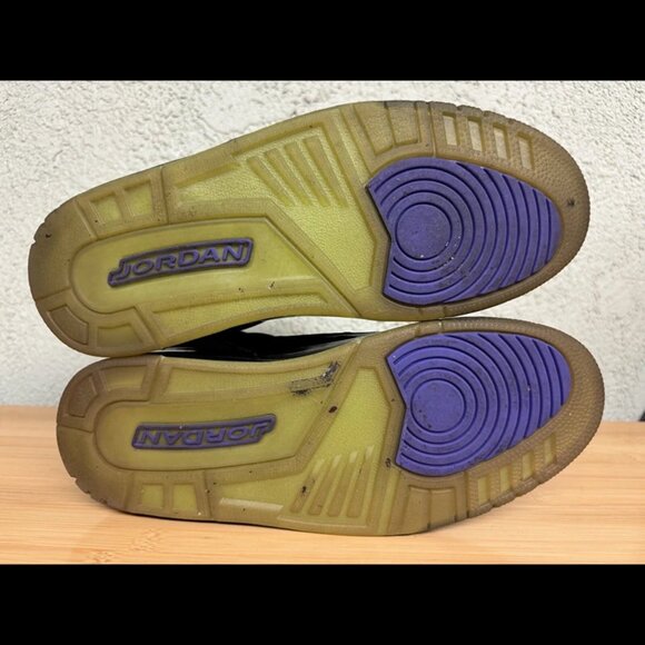 Size 10 - Jordan Spizike Citron 2008 Pure Purple 315371-031‎ - Picture 10 of 11